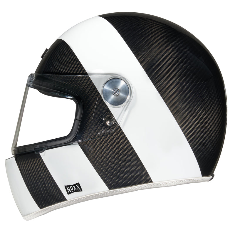 Nexx X.G100R Carbon Salt Flats Full Face Retro Motorcycle Helmet (XS-2XL)