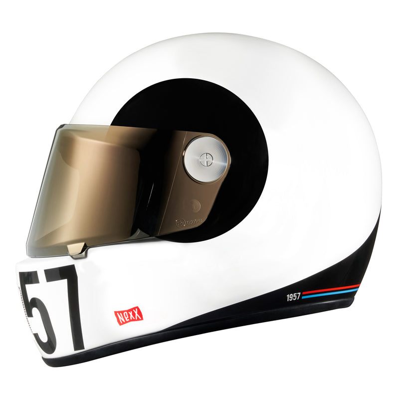 Nexx X.G100R Sputnik Full Face Retro Motorcycle Helmet (XS-2XL)