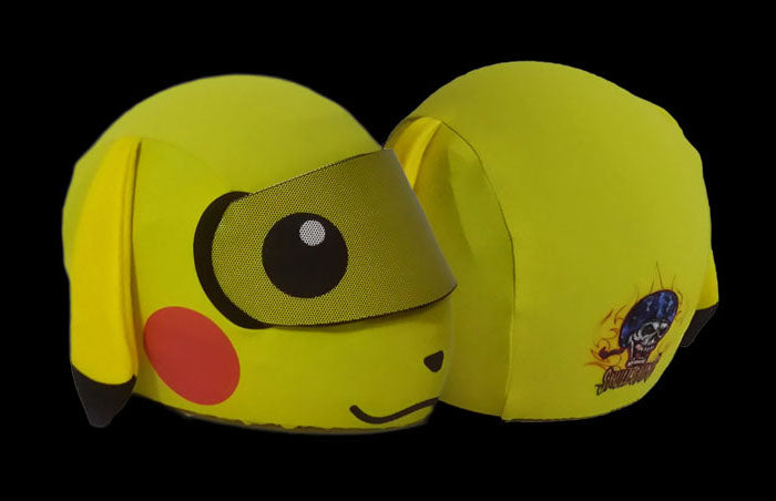 Skullskins Pikachu Full Face Motorcycle Helmet Cover