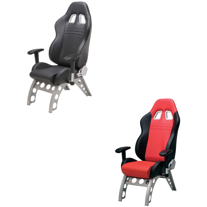 Pitstop Furniture GT Receiver High Back Automotive Themed Office Chair