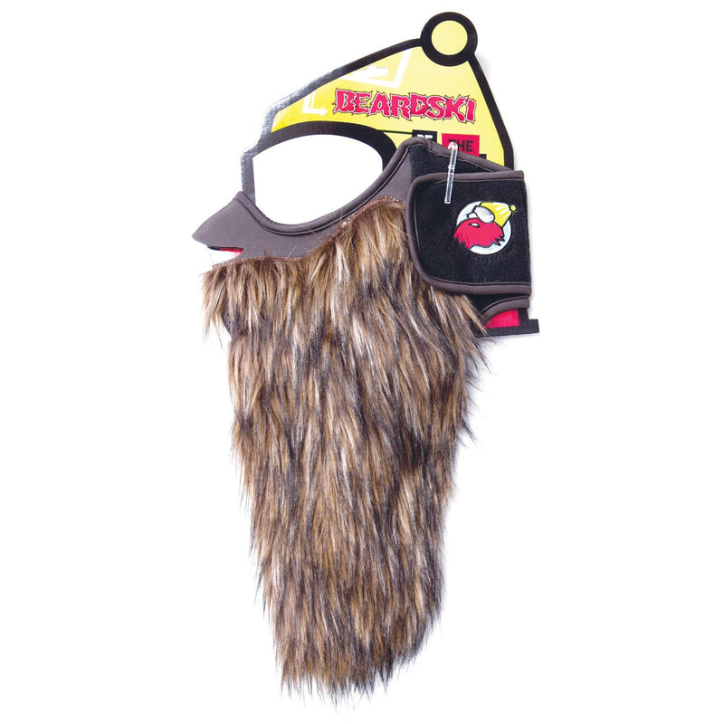 Beardski Prospector Brown Bearded Ski Mask