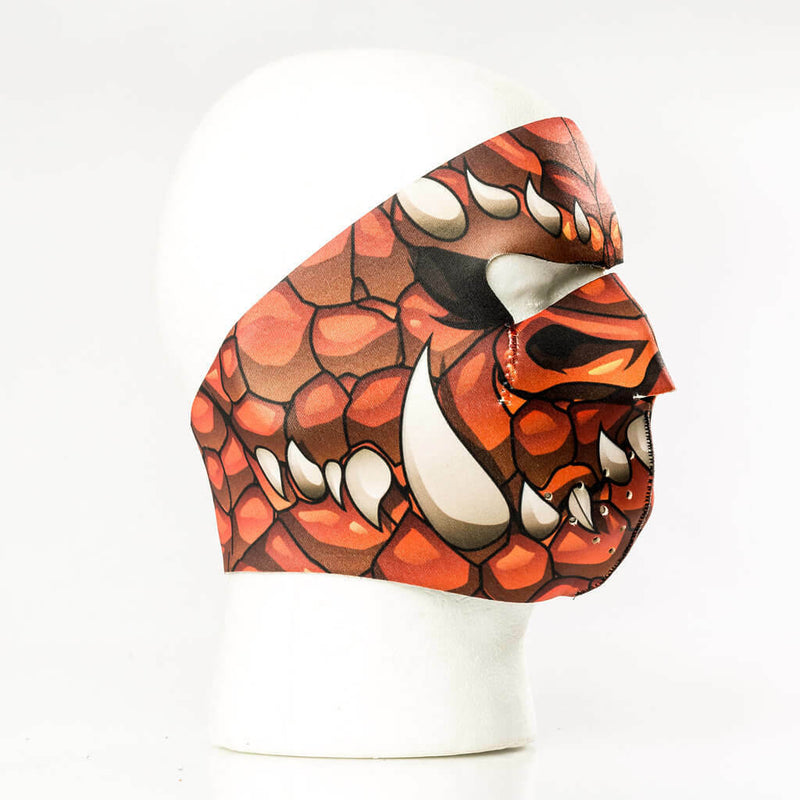 Red Dragon Protective Neoprene Full Face Ski Mask
