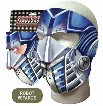 Optimus Prime Robot Protective Neoprene Full Face Ski Mask