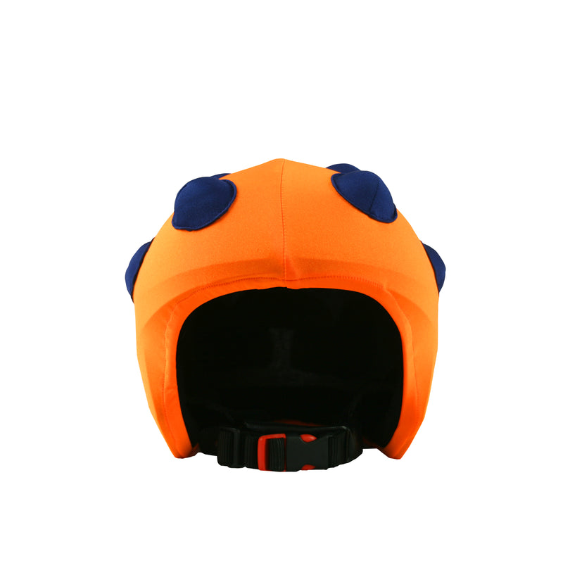 Coolcasc Bumps Orange Helmet Cover