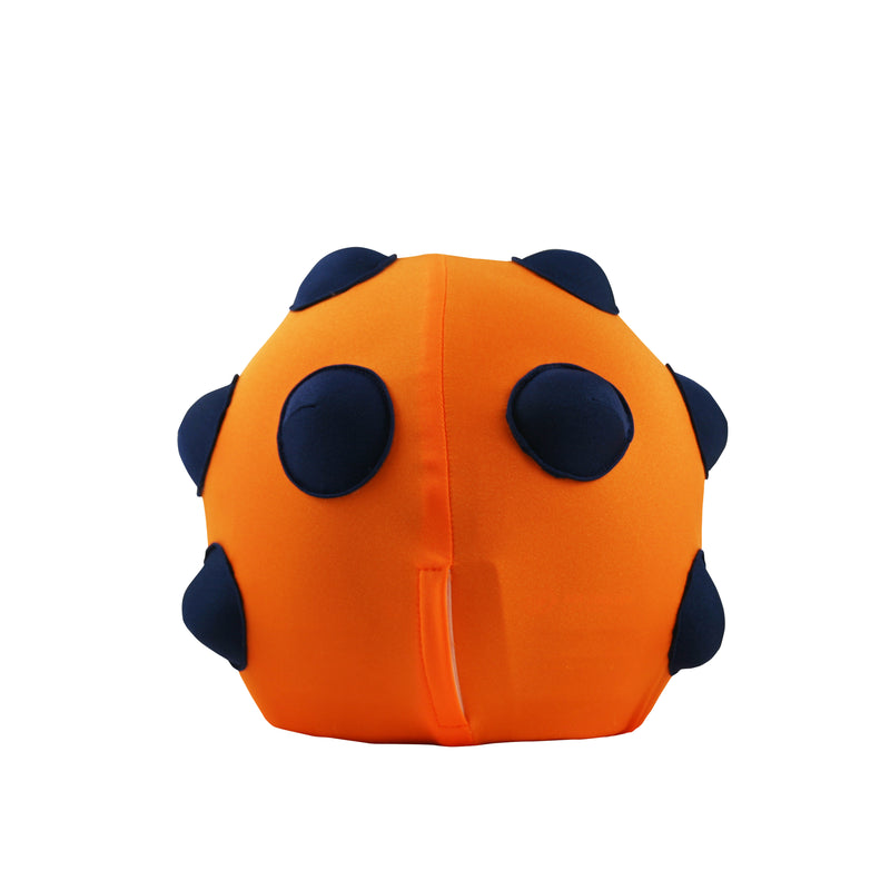 Coolcasc Bumps Orange Helmet Cover