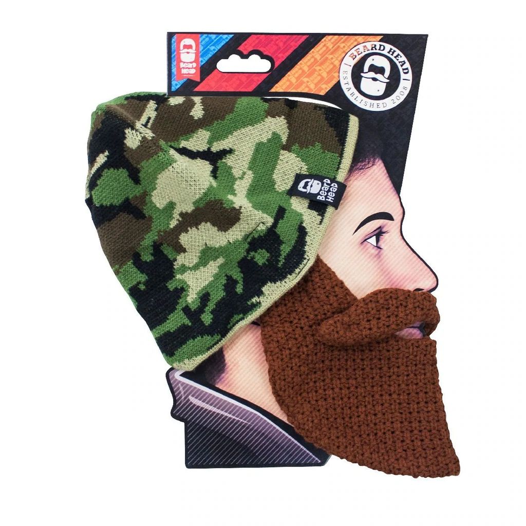 Beard Head Classic Major Bearded Face Mask & Hat (4 Colors)