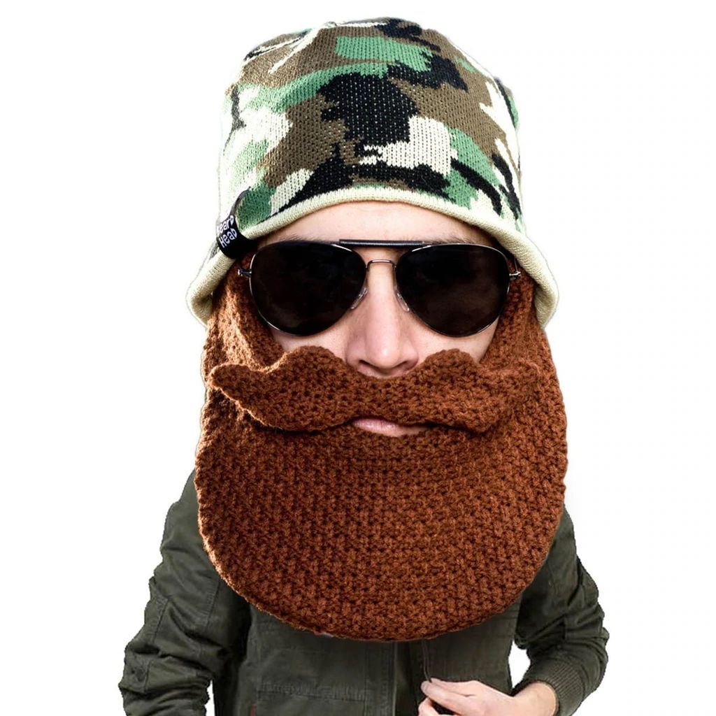 Beard Head Classic Major Bearded Face Mask & Hat (4 Colors)