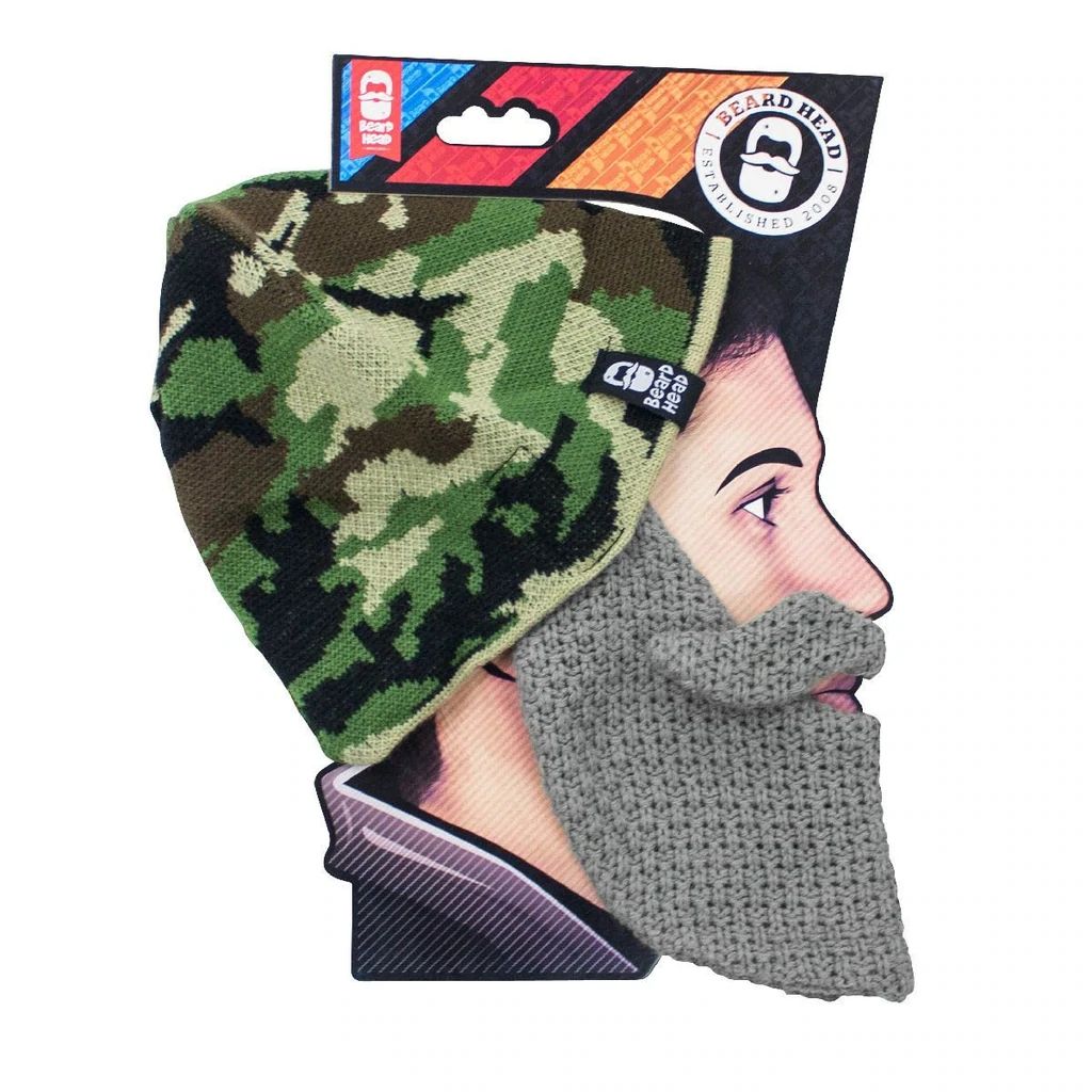 Beard Head Classic Major Bearded Face Mask & Hat (4 Colors)