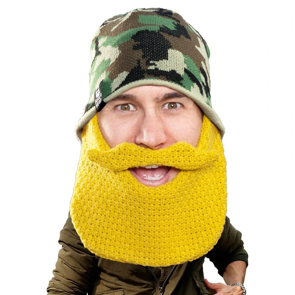 Beard Head Classic Major Bearded Face Mask & Hat (4 Colors)