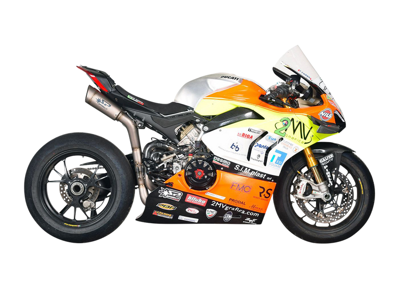 Spark Ducati Panigale V4 S / R Double Grid-O Titanium WSBK Evolution Full Exhaust System