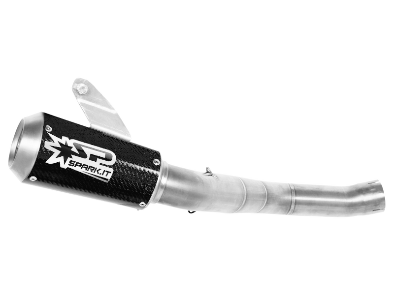 Spark 2016-2020 Kawasaki ZX-10R GP Carbon Semi-Full Exhaust System