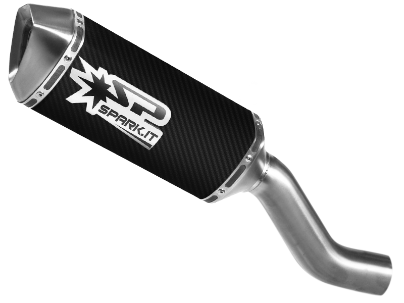 Spark 2014+ KTM 1290 Super Duke Force Carbon Semi-Full Exhaust System