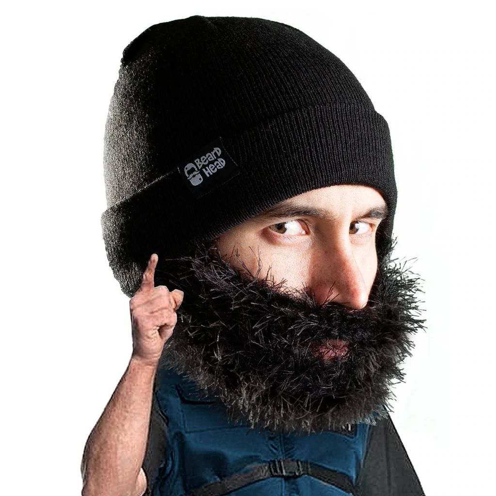 Beard Head Bushy Biker Bearded Face Mask & Hat (2 Colors)