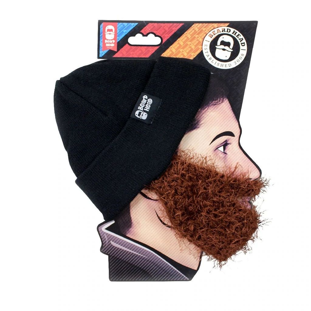 Beard Head Bushy Biker Bearded Face Mask & Hat (2 Colors)