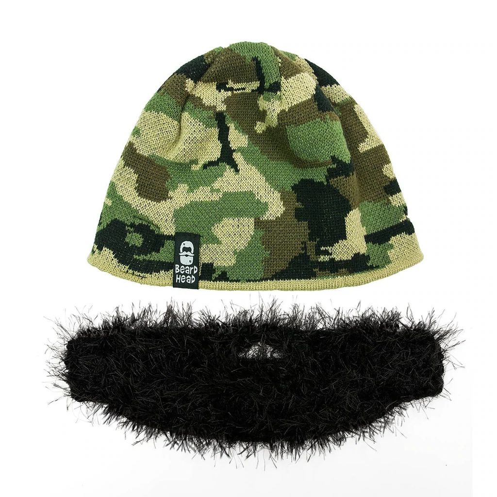 Beard Head Bushy Duke Bearded Face Mask & Hat (2 Colors)