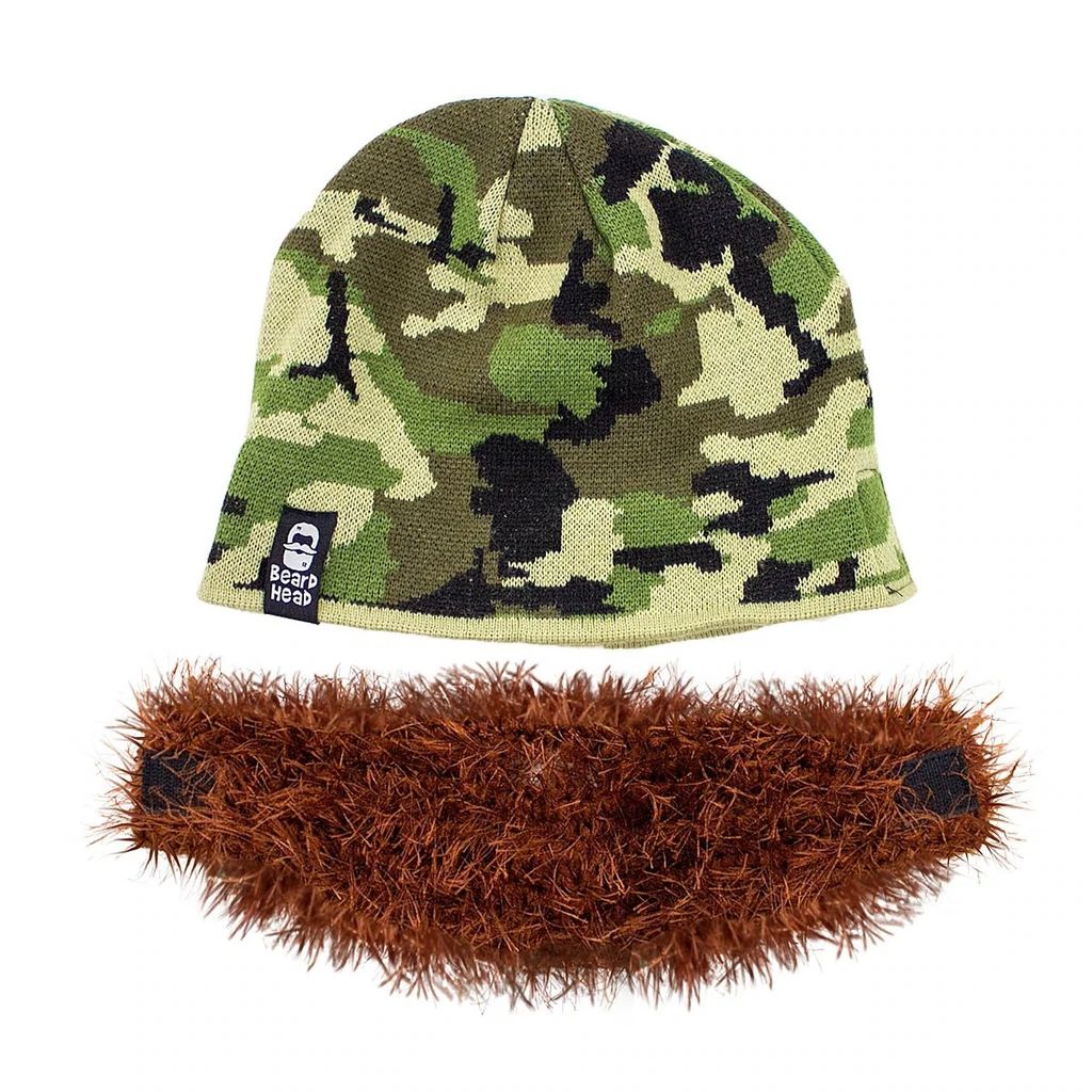 Beard Head Bushy Duke Bearded Face Mask & Hat (2 Colors)