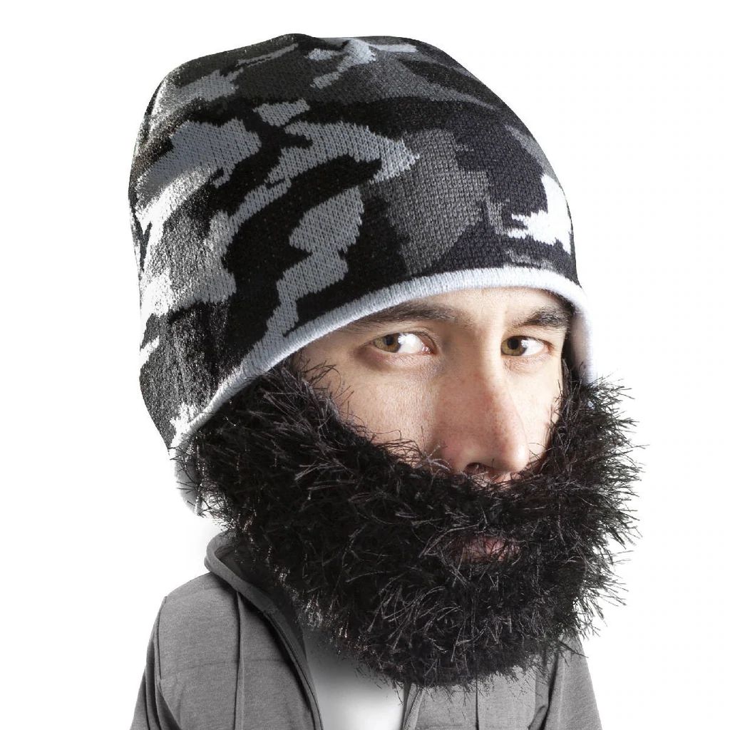 Beard Head Bushy Maverick Bearded Face Mask & Hat (2 Colors)