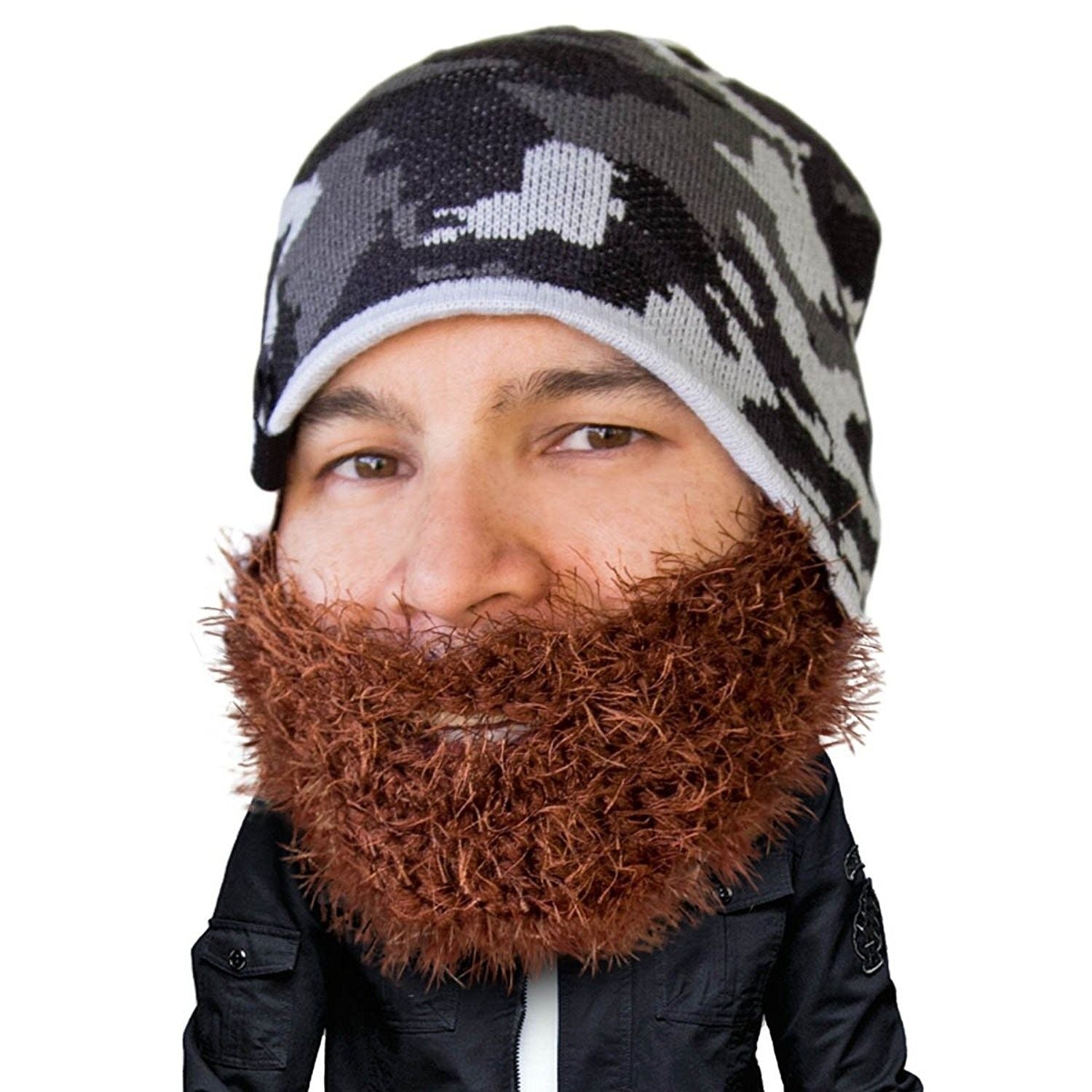 Beard Head Bushy Maverick Bearded Face Mask & Hat (2 Colors)