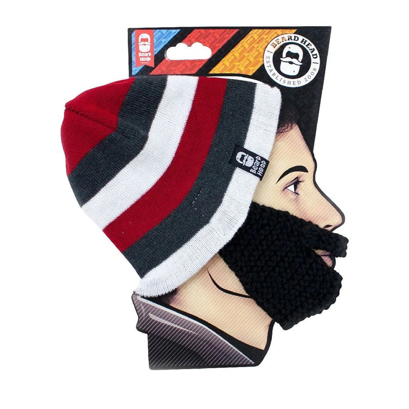 Beard Head Stubble Cruiser Bearded Face Mask & Hat (3 Colors)