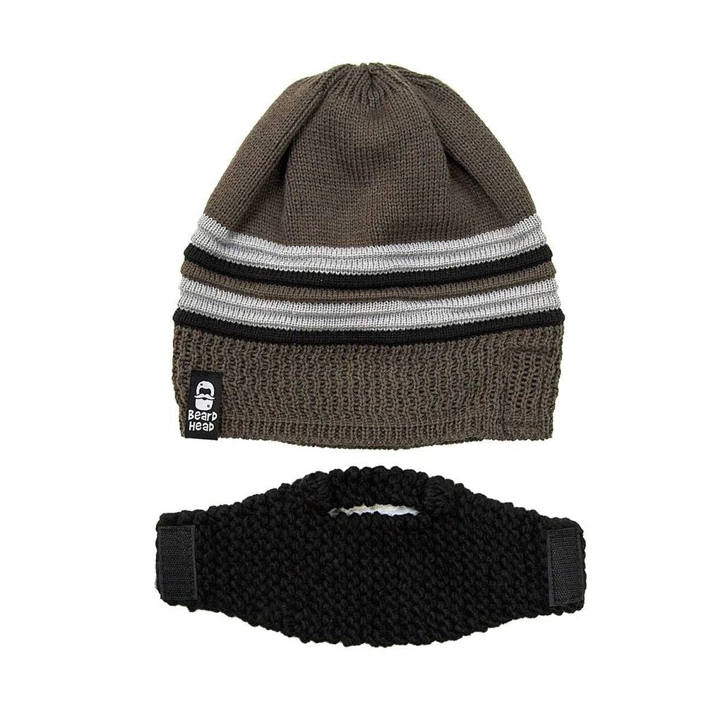 Beard Head Stubble Chico Bearded Face Mask & Hat (2 Colors)