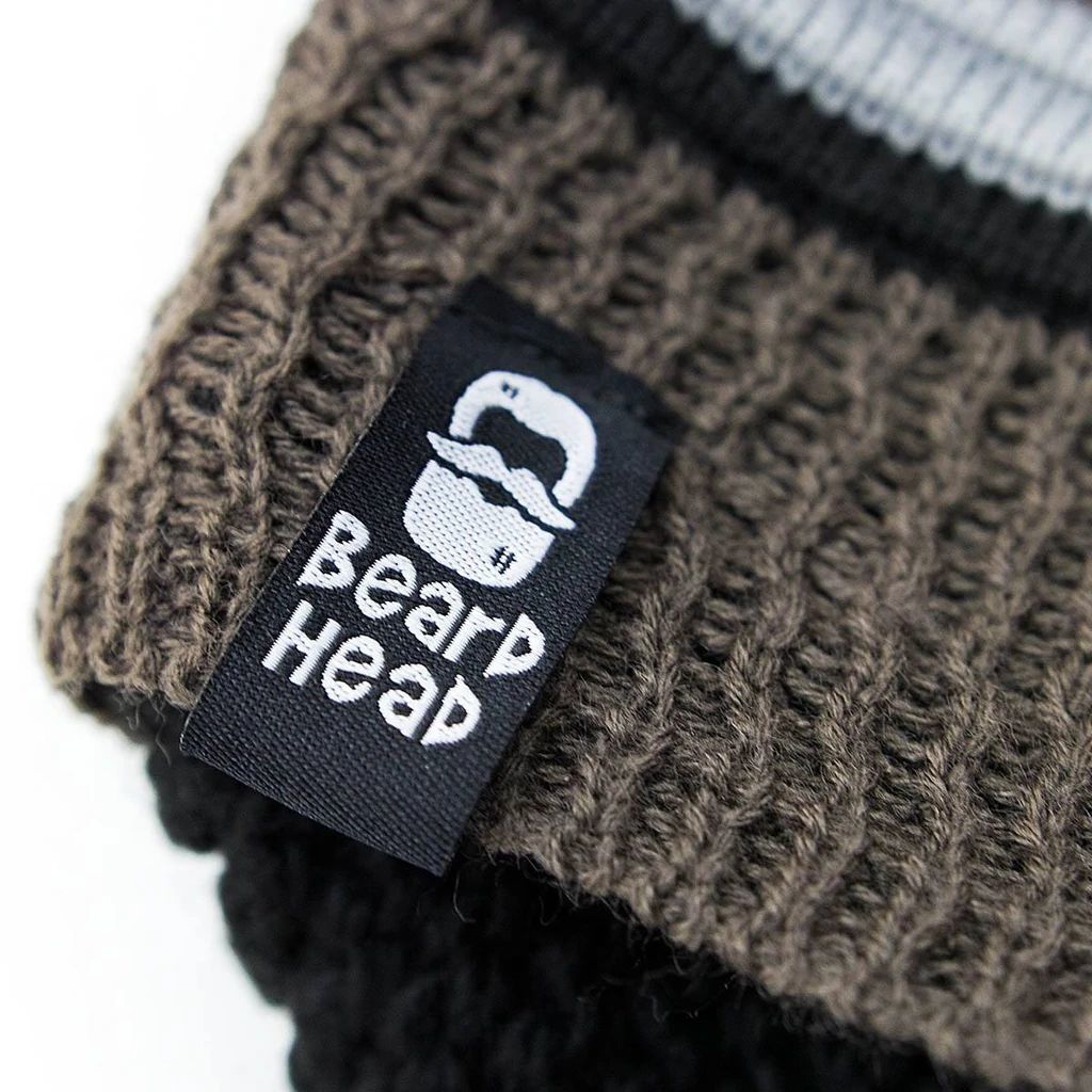 Beard Head Stubble Chico Bearded Face Mask & Hat (2 Colors)