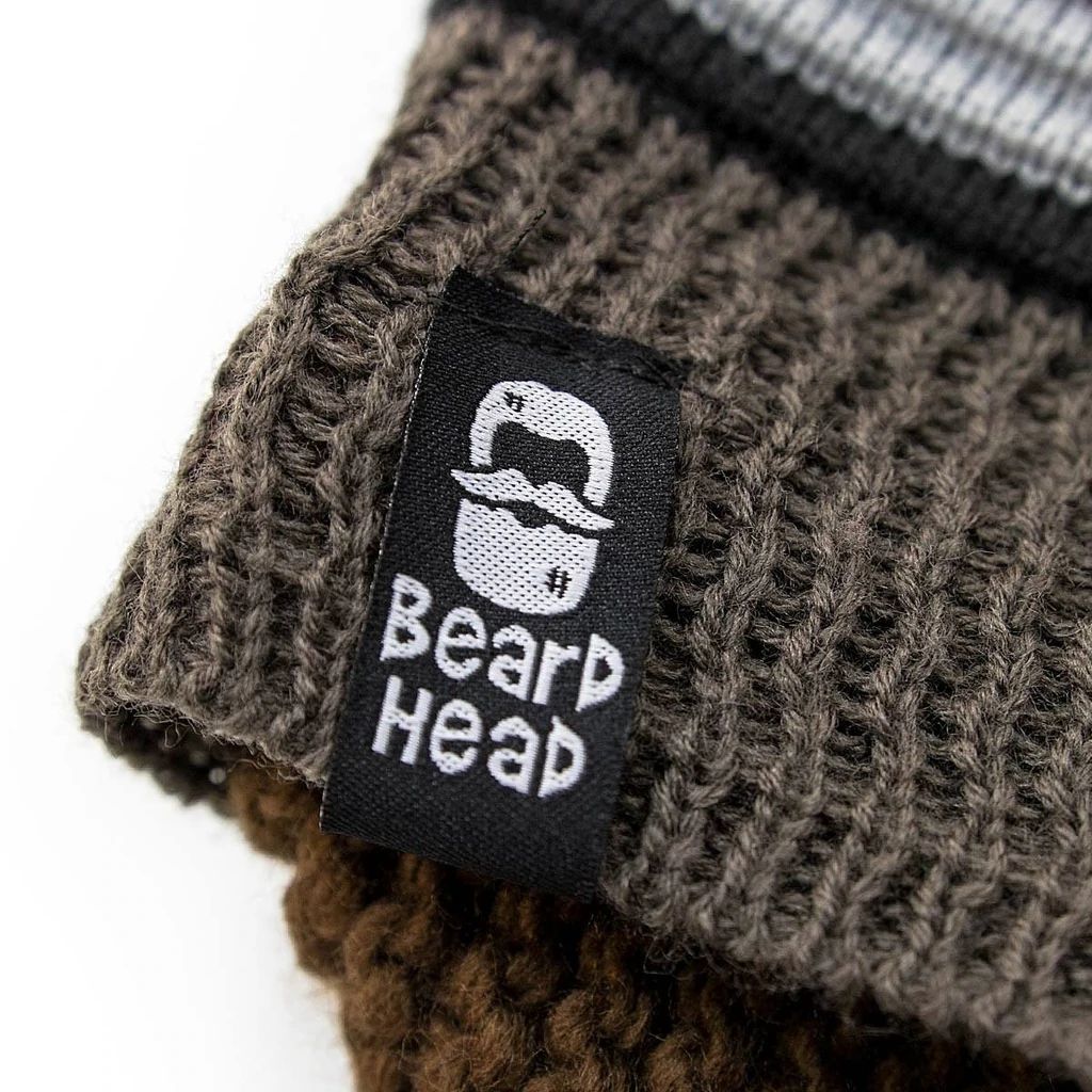 Beard Head Stubble Chico Bearded Face Mask & Hat (2 Colors)