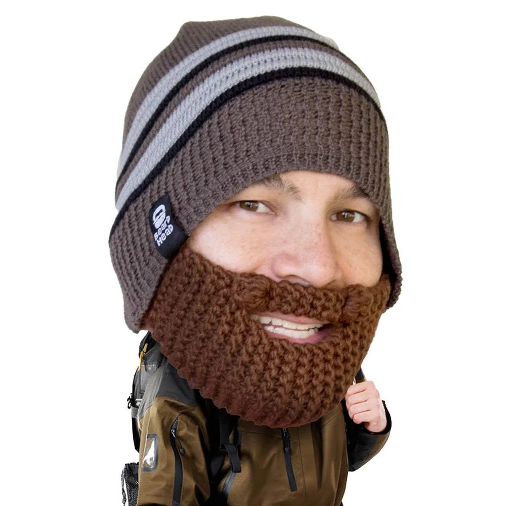 Beard Head Stubble Chico Bearded Face Mask & Hat (2 Colors)