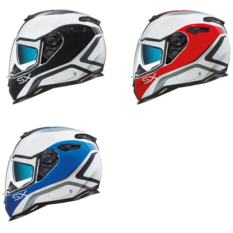 NEXX SX.100 Popup Full Face Motorcycle Helmet (XS - 2XL)