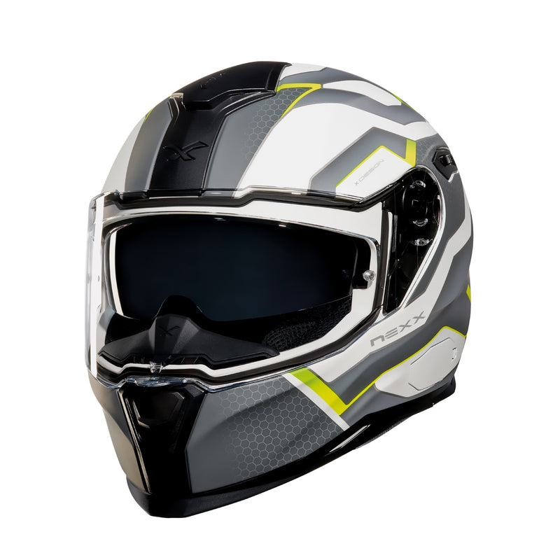 NEXX SX.100 iFlux Full Face Motorcycle Helmet (XS - 2XL)
