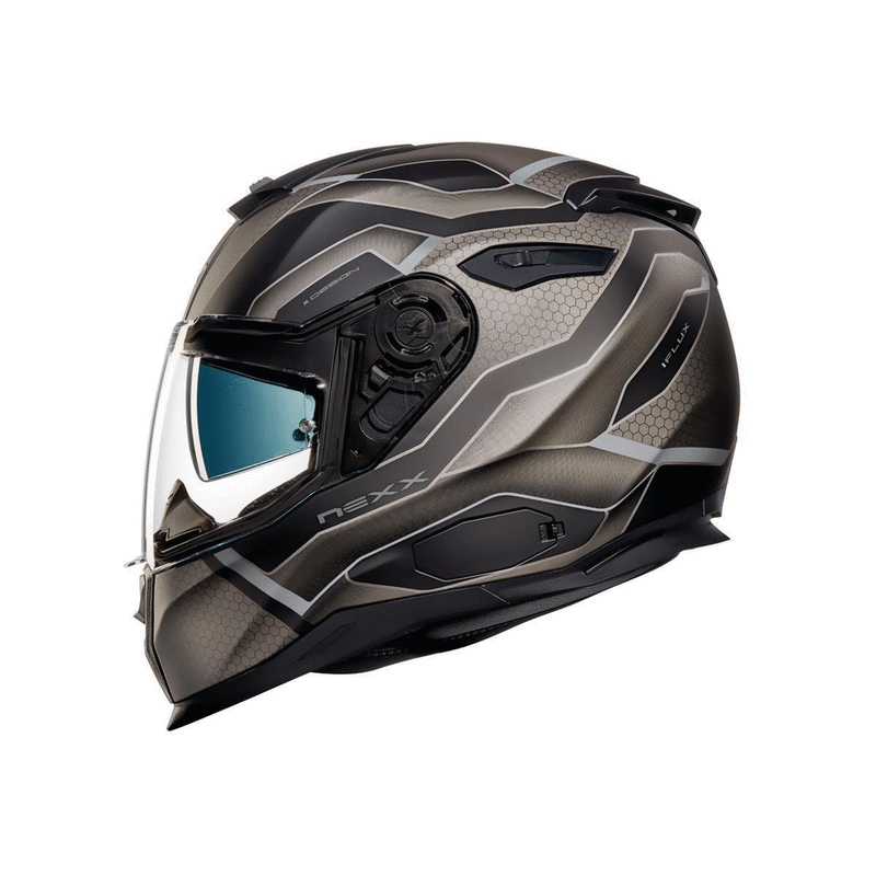 NEXX SX.100 iFlux Full Face Motorcycle Helmet (XS - 2XL)