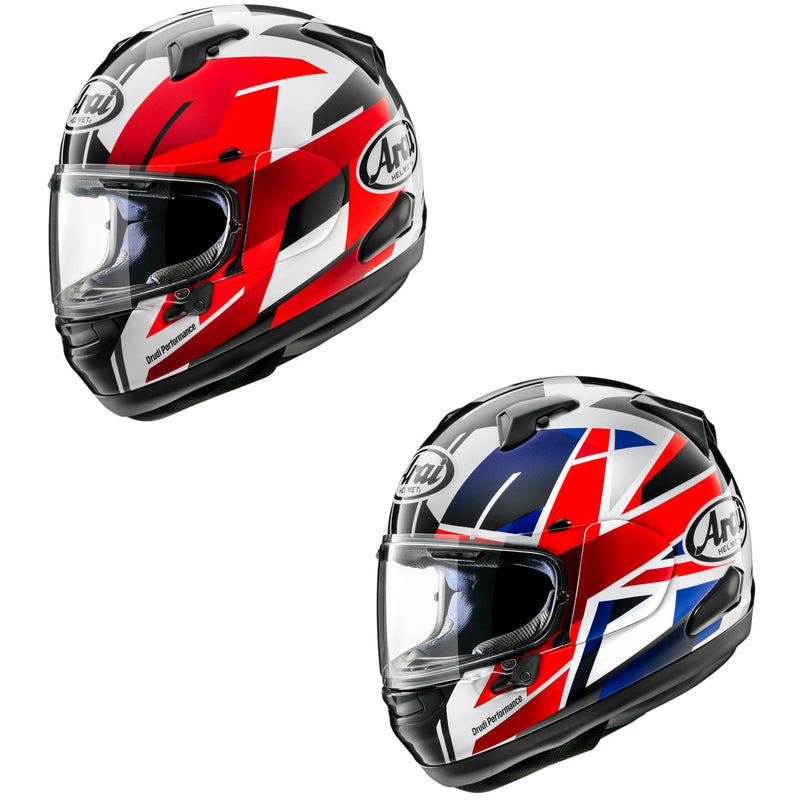 Arai Signet-X Flag Full Face Motorcycle Helmet (XS -2XL)