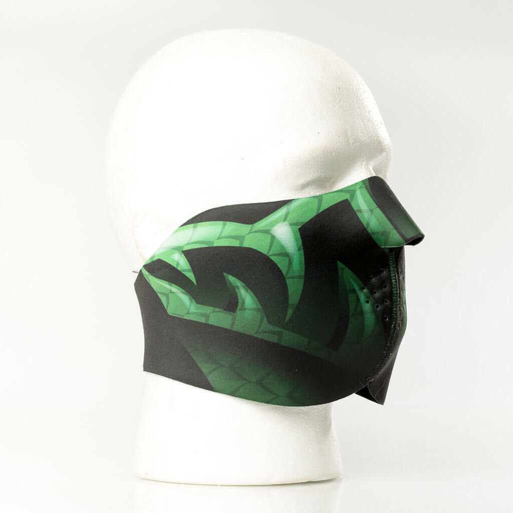 Snake Ninja Protective Neoprene Half Face Ski Mask