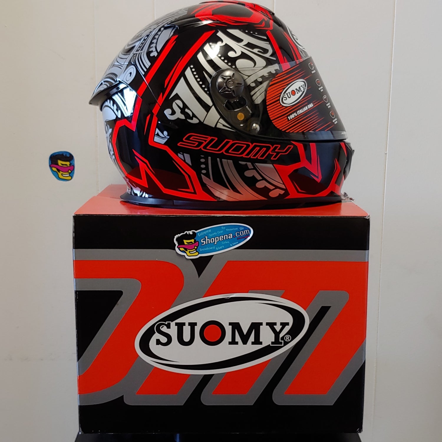 Suomy SR-Sport Crossbones Full Face Motorcycle Helmet (XS - 2XL)