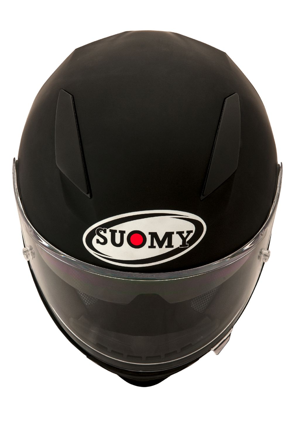 Suomy Speedstar Solid Matte Black Full Face Motorcycle Helmet (XS - 2XL)