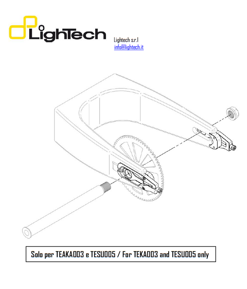 Lightech 2015 - 2020 Suzuki GSX-S1000 Tensioner Chain Adjusters (4 Colors)