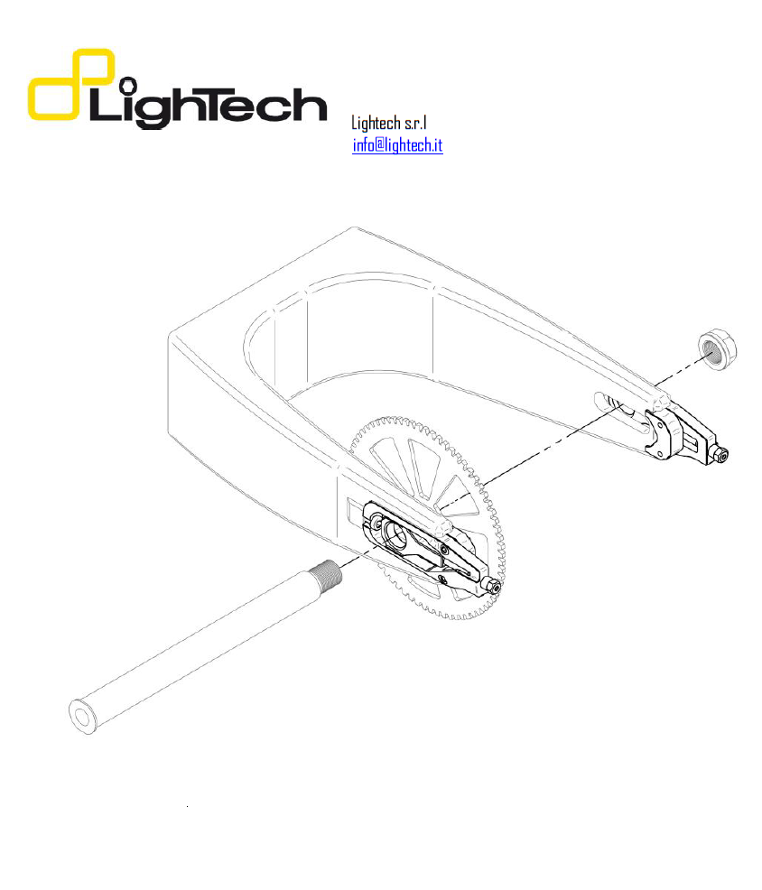 Lightech 2015 - 2020 Suzuki GSX-S1000 Tensioner Chain Adjusters (TESU007) (3 Colors)