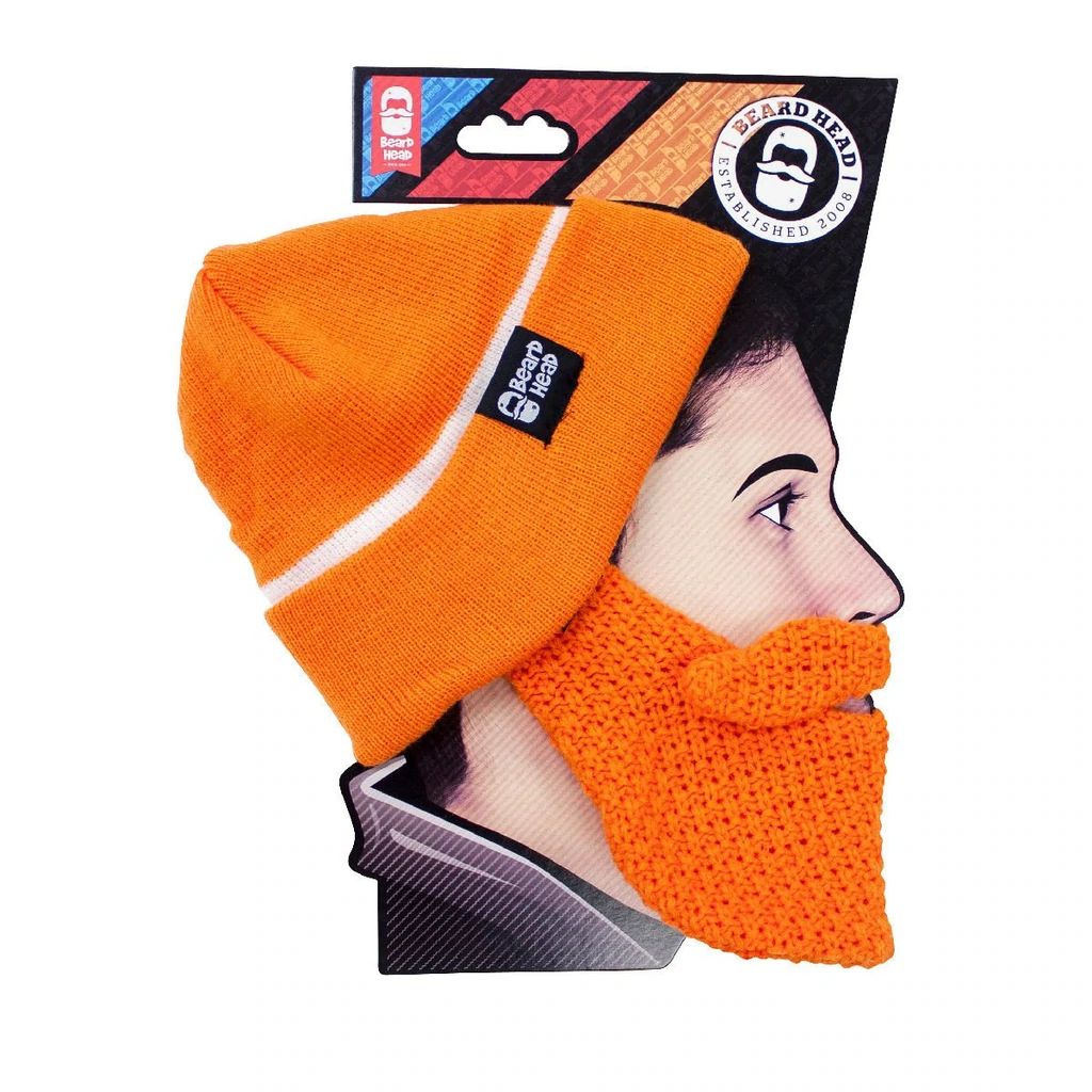 Beard Head Texas Longhorns Colors Classic Bearded Face Mask & Hat