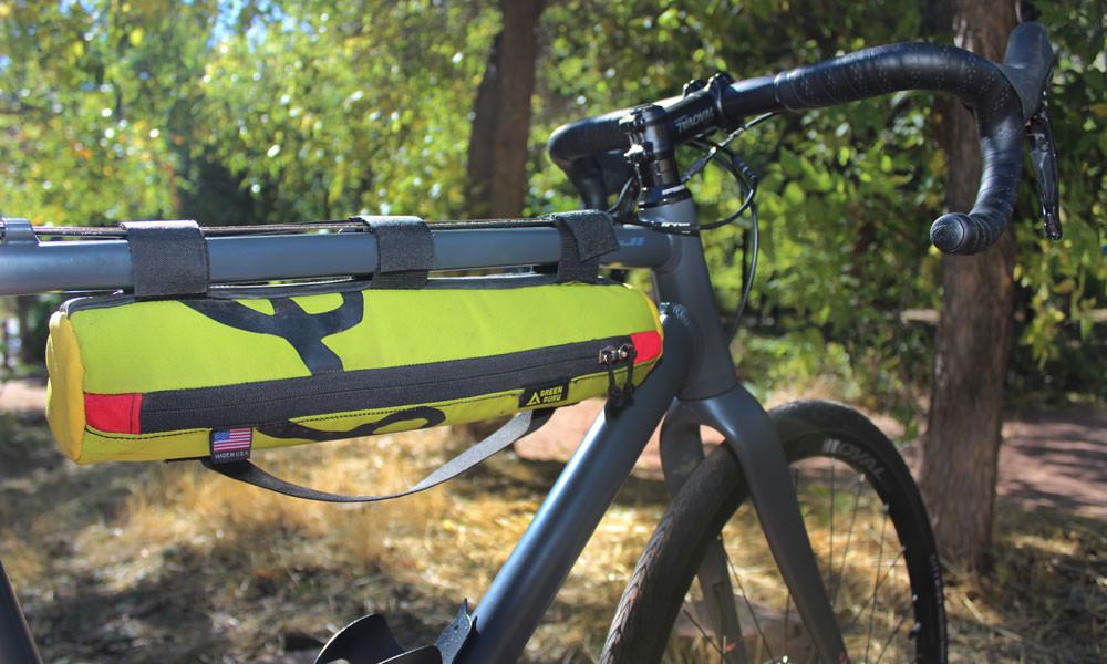 Green Guru Tubular Insulated Upcycled Materials Bicycle Can Sleeve