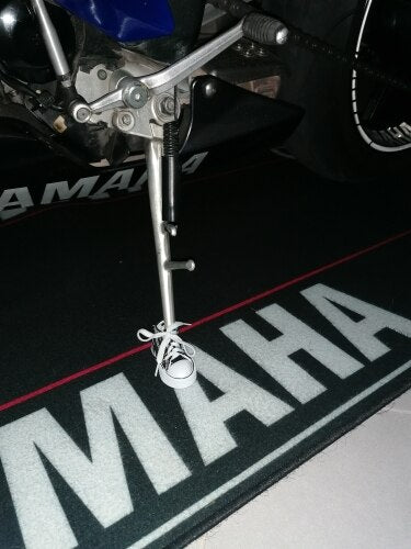 Motorcycle Canvas Sneaker Kickstand Shoe