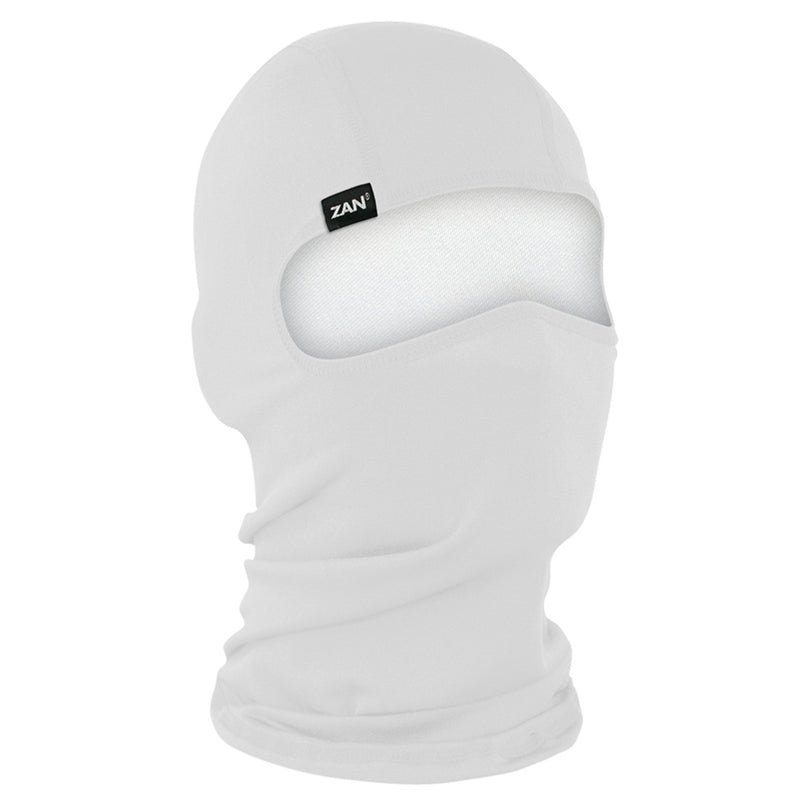 Zanheadgear Polyester White Balaclava Face Mask