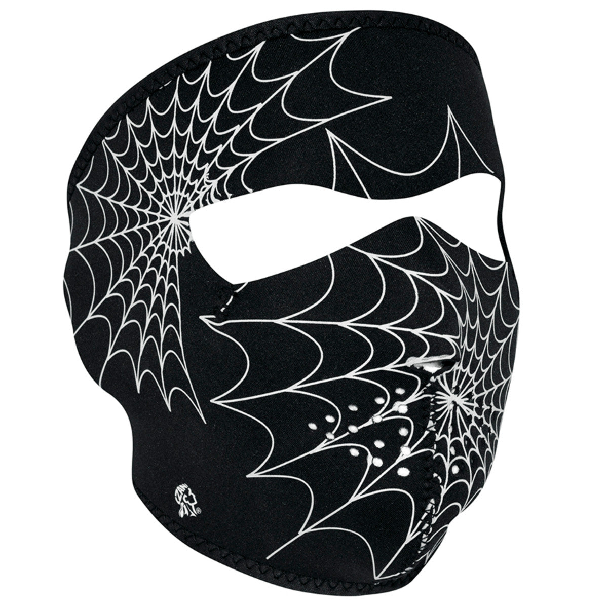 Spider Web Neoprene Full Face Mask