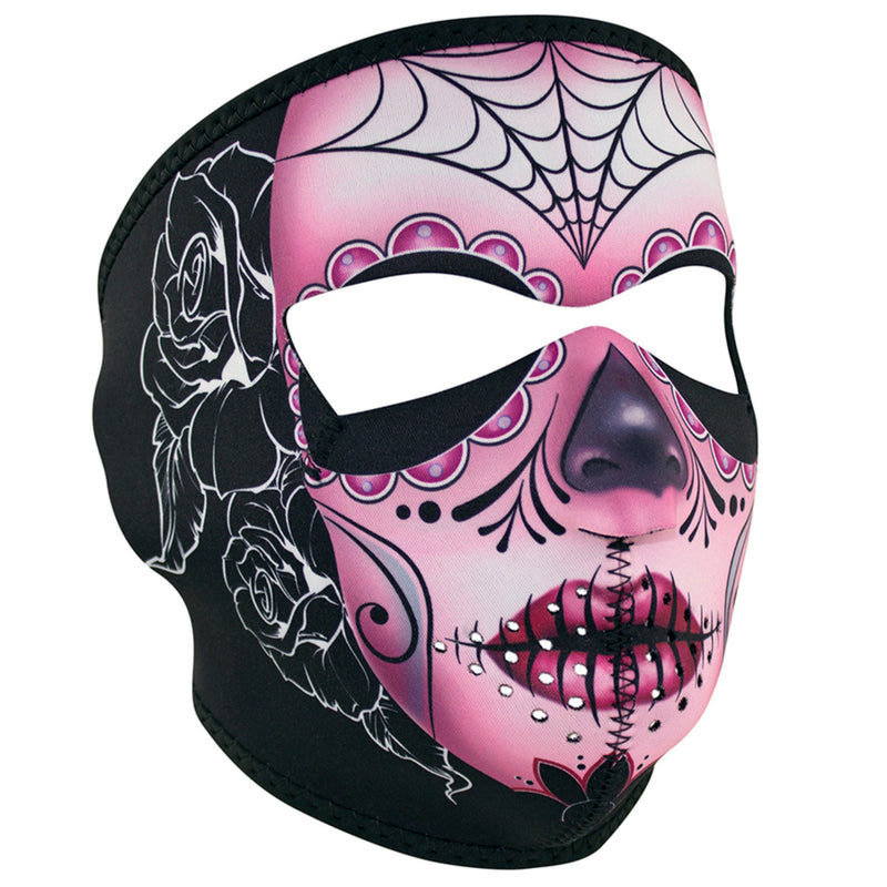 Sugar Skull Neoprene Full Face Mask