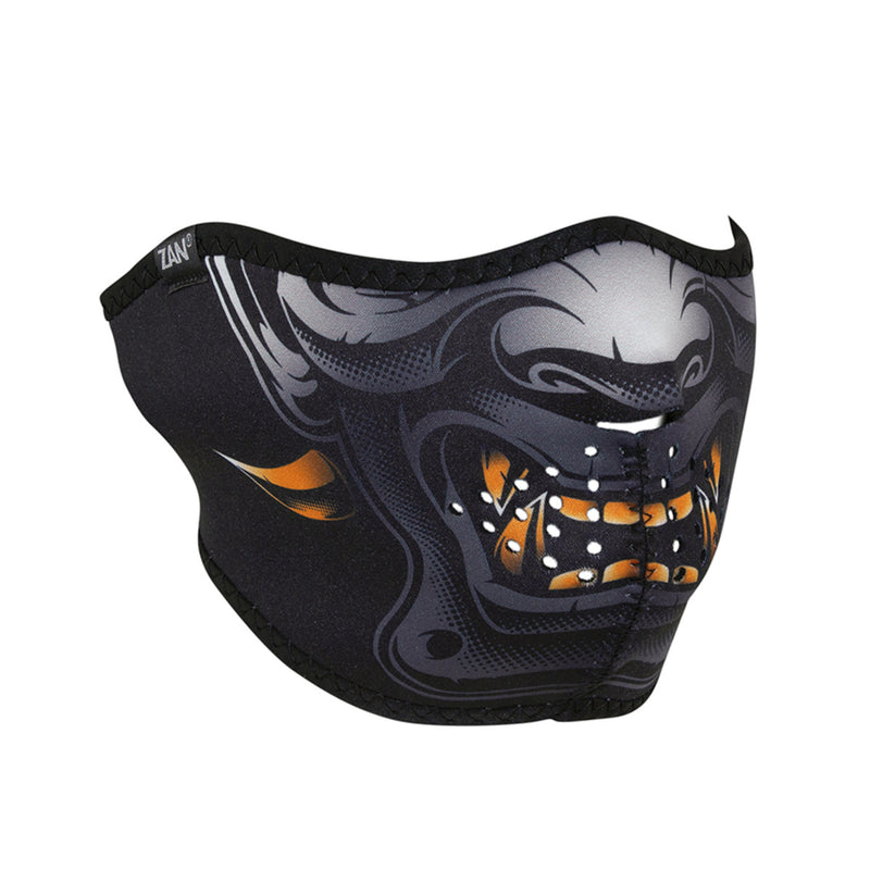Horned Demon Neoprene Half Face Mask