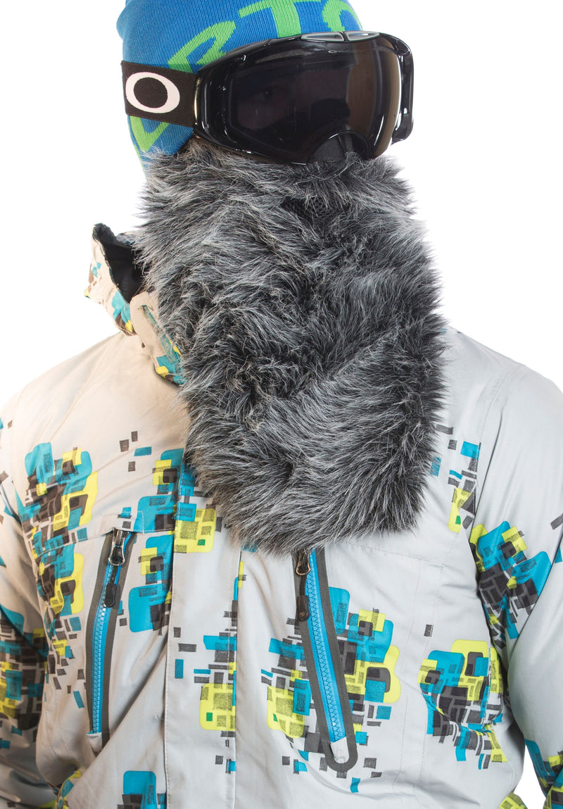 Beardski Great Wolf Grey Bearded Ski Mask