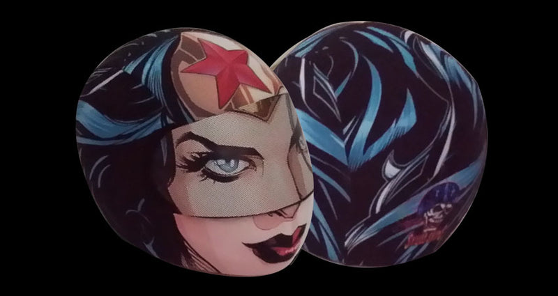 Skullskins Wonder Woman Full Face Motorcycle Helmet Cover
