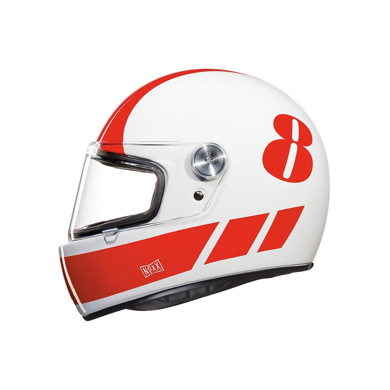 NEXX X.G100 R Racer Billy B Full Face Retro Motorcycle Helmet (XS - 2XL)