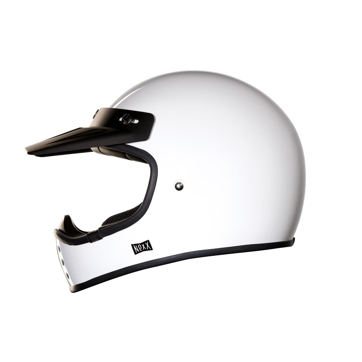 discontinued motorcycle helmets Daytona Retro Full Face Helmet - DOT Approved Vintage Helmet for Motorcycles, Cruisers, Scooters & Mopeds Biltwell Gringo SV Helmet NEXX X.G200 Purist Plain Retro