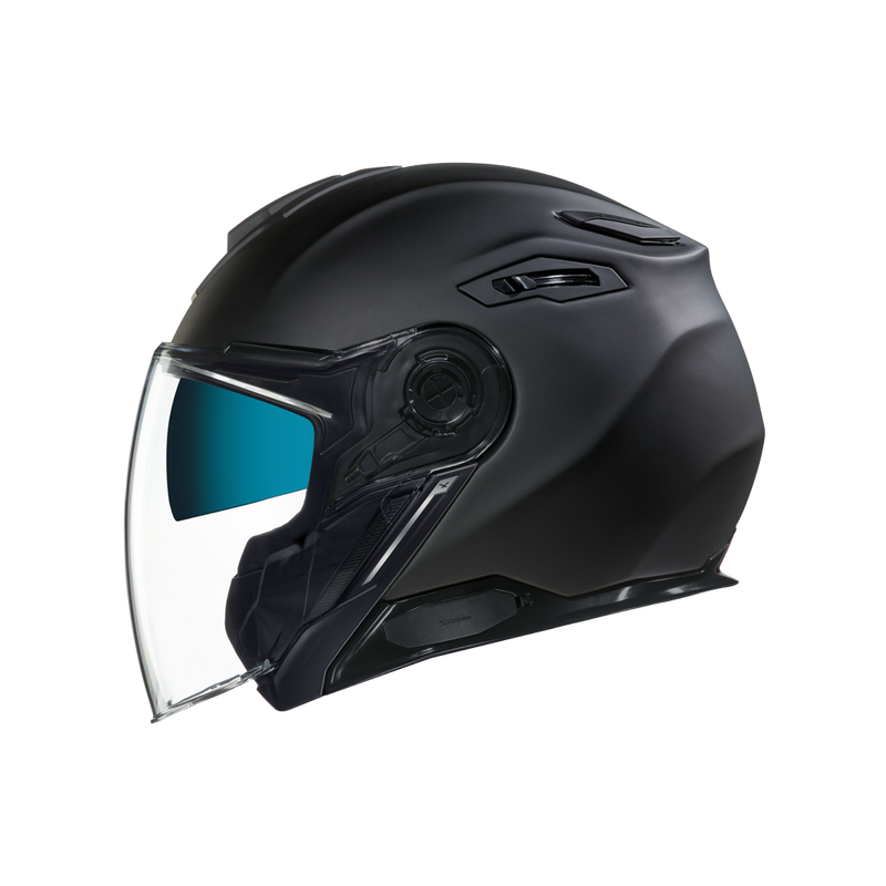 NEXX X.Viliiby Plain Matte Black Open Face Motorcycle Helmet (XS - 3XL)