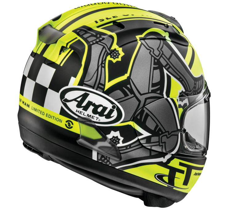 Arai Corsair-X Isle of Man 2019 Full Face Motorcycle Helmet  (XS - 2XL)