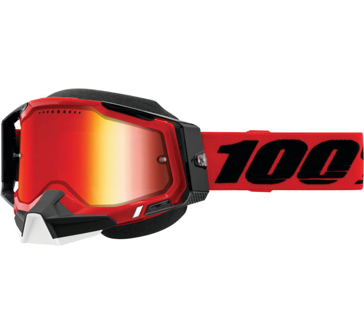 100% Racecraft 2 Snowmobile Snow Goggles (12 Colors)